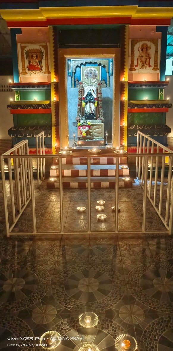 Karthiga deeporchava in devipattinam anjeneyar temple
