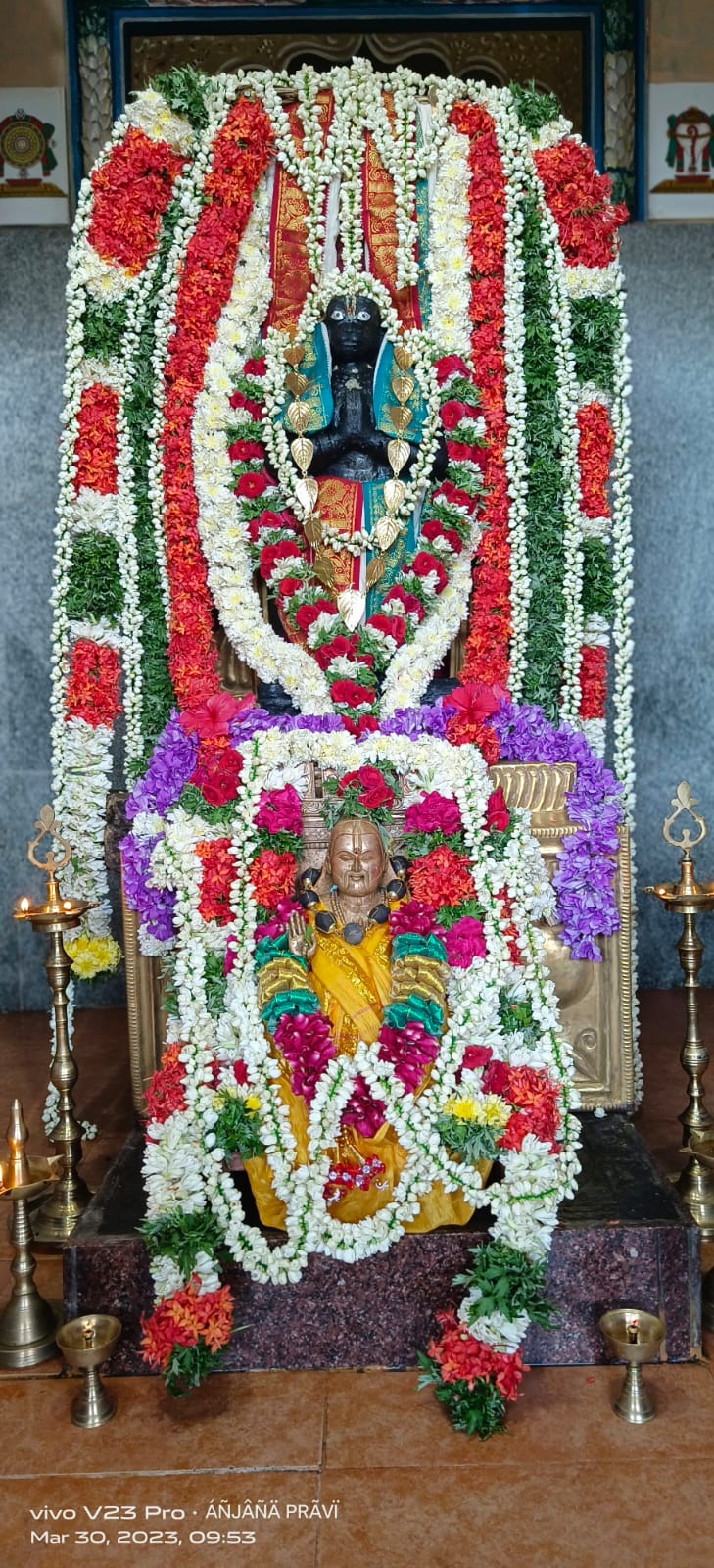 ramanavami festival in devipattinam anjeneyar temple, ramanavami function in devipattinam anjeneyar temple